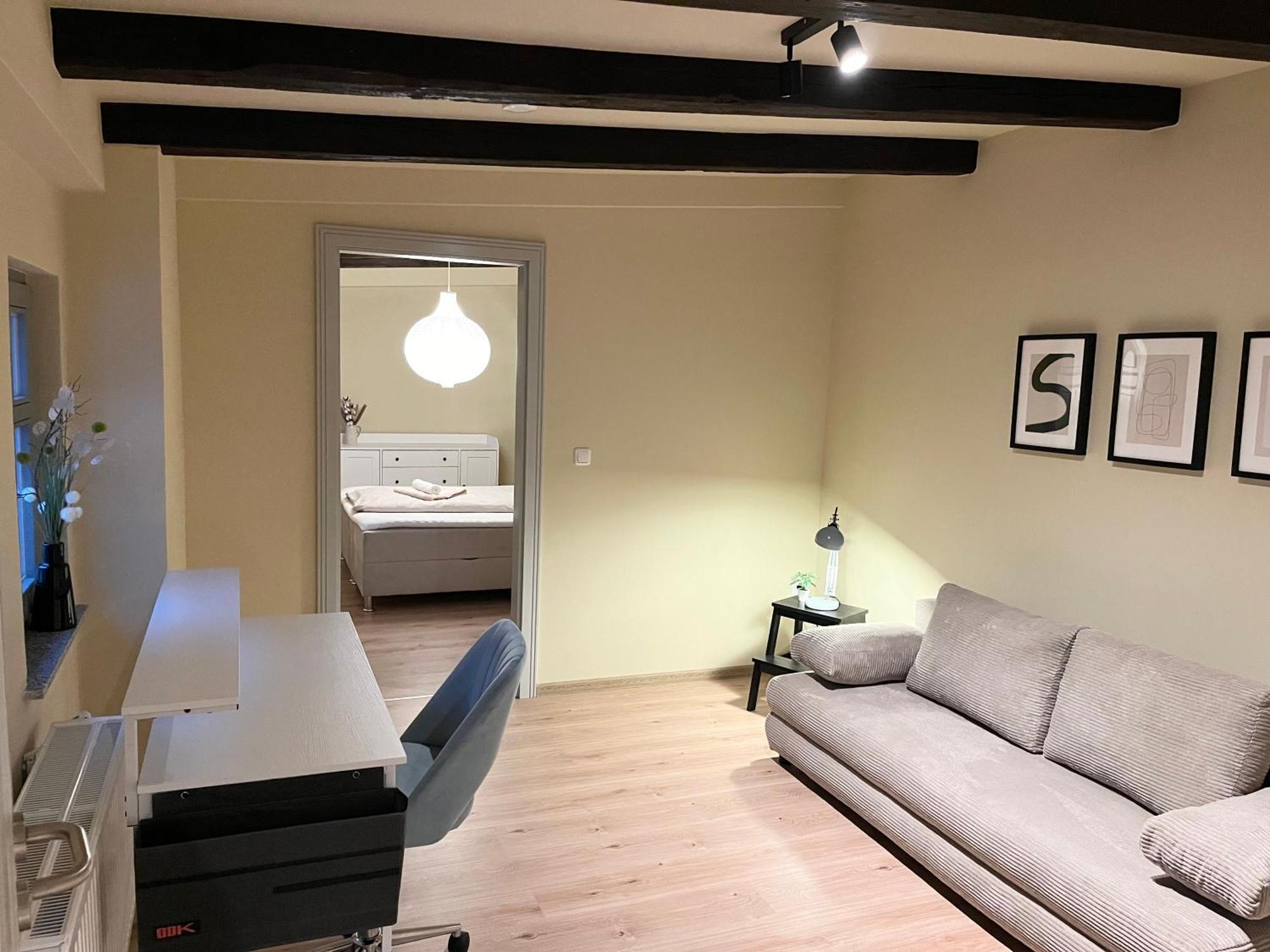 Idyllisch Zentral - Grosses Apartment Mit Historischem Flair Und Bergpanorama Löbau Exterior foto